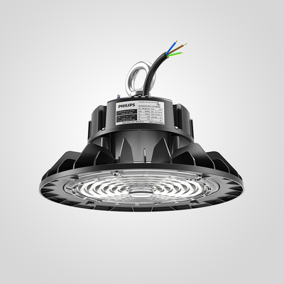 200W High Bay LED Light with Loop Hanging Mount 1-10V DALI2 Control Various Color Temp