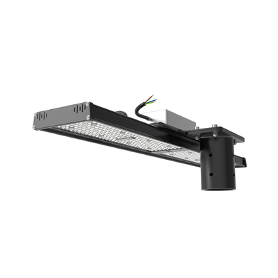 Aluminum Alloy Linear High Bay RAL 9017 Black Standard Colour and CRI 80 Optional for Your Requirements